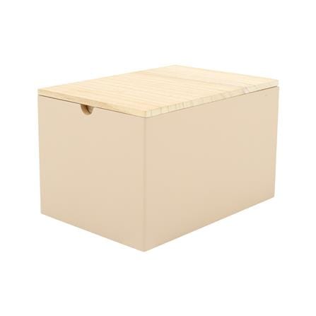 กล่องไม้มีฝา STACKO MERRY S 17X25X15.5 ซม. สีครีม_0