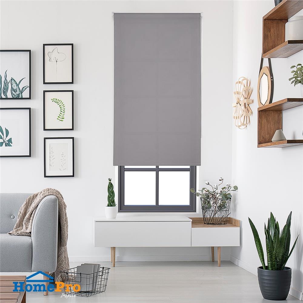 ผ้าม่านม้วน HOME LIVING STYLE NICE 70X210 ซม. สีเทา