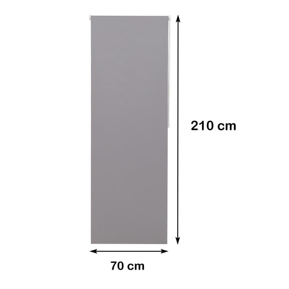 ผ้าม่านม้วน HOME LIVING STYLE NICE 70X210 ซม. สีเทา