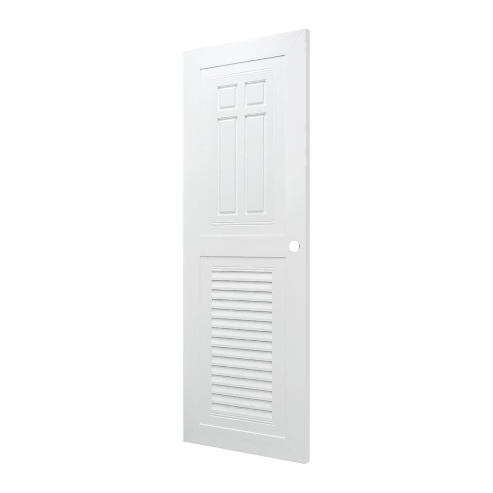 ประตูห้องน้ำ ABS AZLE SD-1 80X200 ซม. สีขาว เจาะลูกบิด