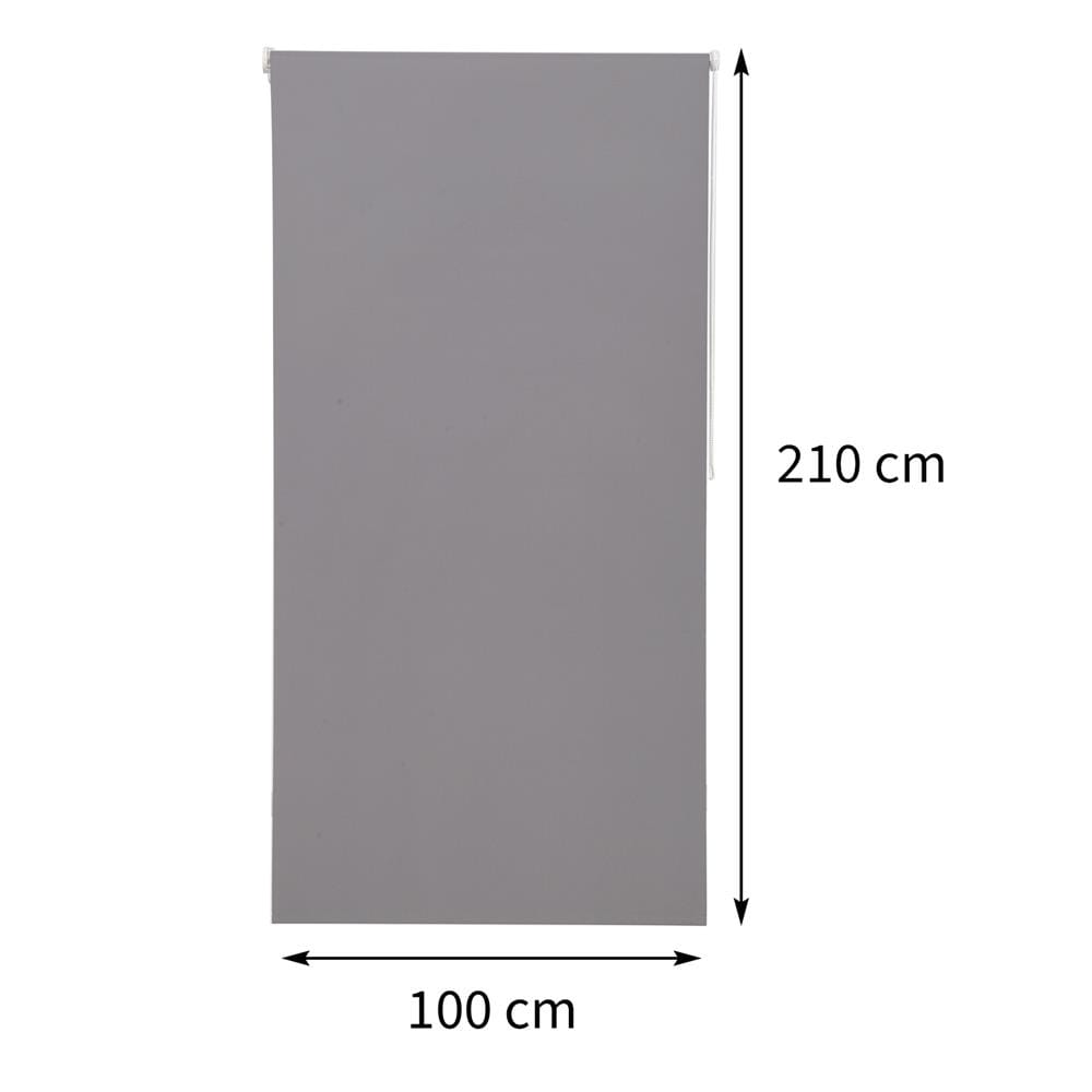 ผ้าม่านม้วน HOME LIVING STYLE NICE 100X210 ซม. สีเทา