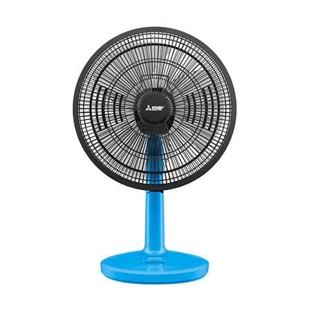 พัดลมตั้งโต๊ะ 16 นิ้ว MITSUBISHI D16A-GB CY-BL สีฟ้า