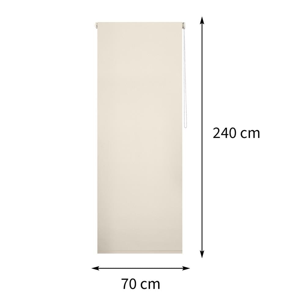 ผ้าม่านม้วน HOME LIVING STYLE SUNSCREEN SOFTLY 70X240 ซม. สีครีม