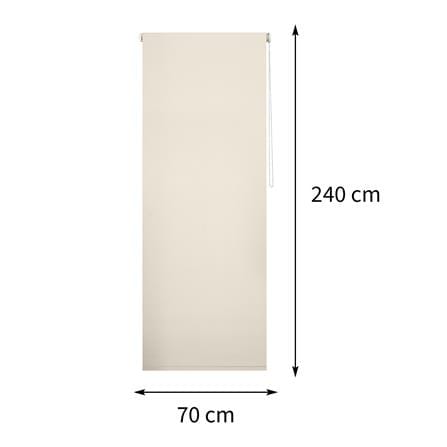 ผ้าม่านม้วน HOME LIVING STYLE SUNSCREEN SOFTLY 70X240 ซม. สีครีม_6