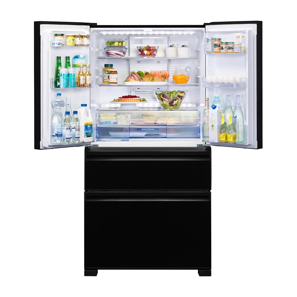 ตู้เย็น MULTI DOOR MITSUBISHI MR-LX60ES/GBK 19.9 คิว กระจกดำ อินเวอร์เตอร์