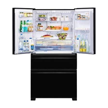 ตู้เย็น MULTI DOOR MITSUBISHI MR-LX60ES/GBK 19.9 คิว กระจกดำ อินเวอร์เตอร์_1