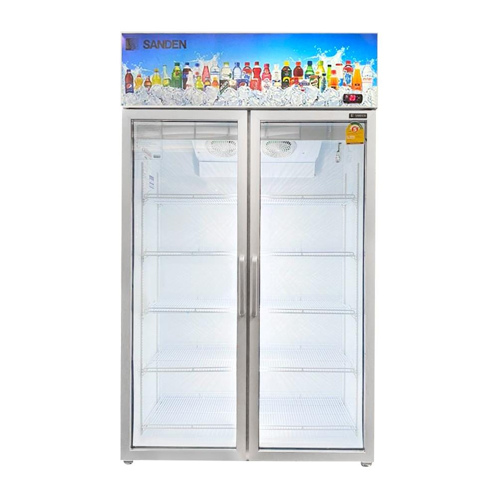 ตู้เครื่องดื่ม 2 ประตู SANDEN YEM-1105i 26.9 คิว สีขาว
