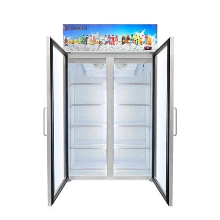 ตู้เครื่องดื่ม 2 ประตู SANDEN YEM-1105i 26.9 คิว สีขาว_1