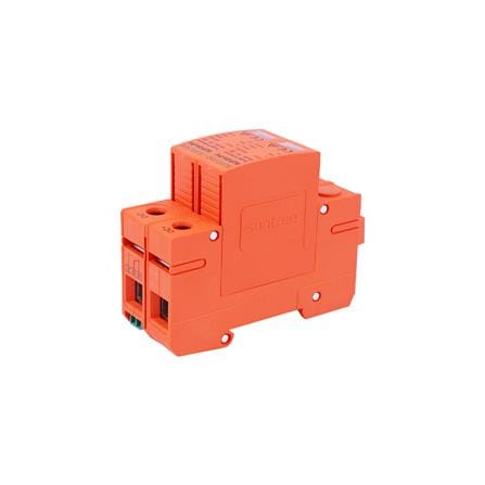 เบรกเกอร์ป้องกันฟ้าผ่า TRANSPOWER DC SUP2H-PV 500 โวลต์ 2 โพล สีส้ม_1