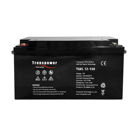 แบตเตอรี่แห้ง แบบเจล TRANSPOWER 12 โวลต์ 150 แอมป์_0