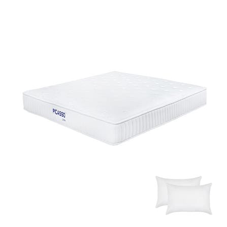 ที่นอนพ็อกเก็ตสปริง 5 ฟุต สุญญากาศ PICASSO COMFORT รุ่น LITE-L พร้อมหมอนหนุน 2 ชิ้น_0