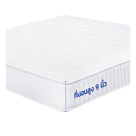 ที่นอนพ็อกเก็ตสปริง 5 ฟุต สุญญากาศ PICASSO COMFORT รุ่น LITE-L พร้อมหมอนหนุน 2 ชิ้น_9
