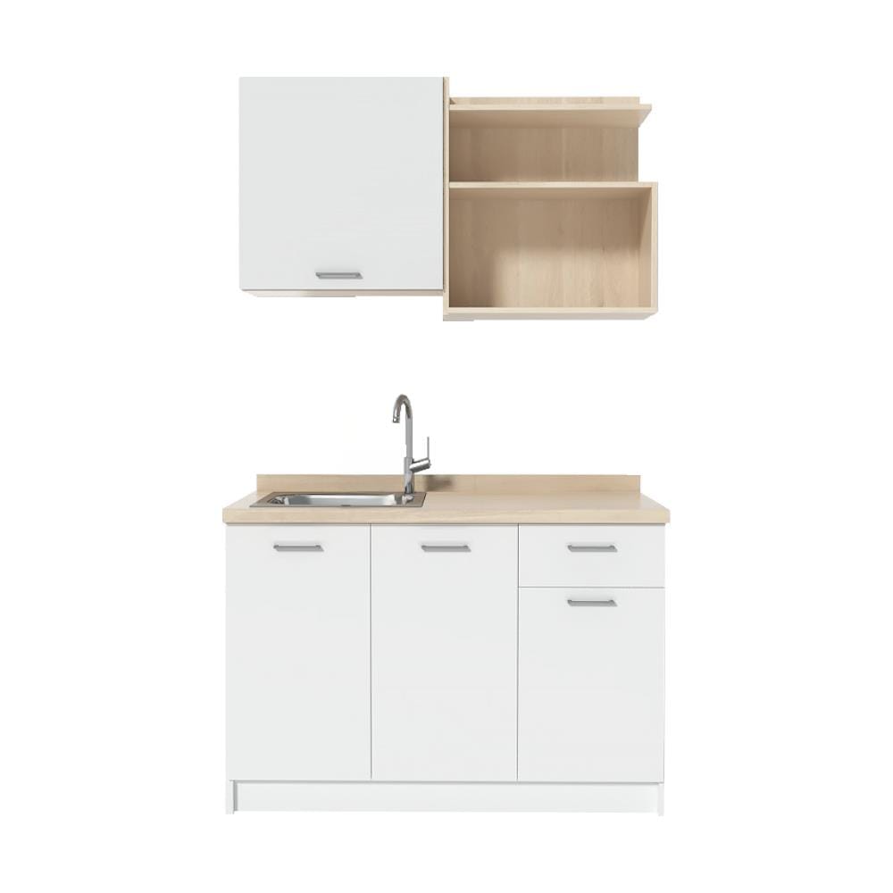 ครัวสำเร็จรูปท็อปซิงค์ CABIN TOMI 120 ซม. สีขาว
