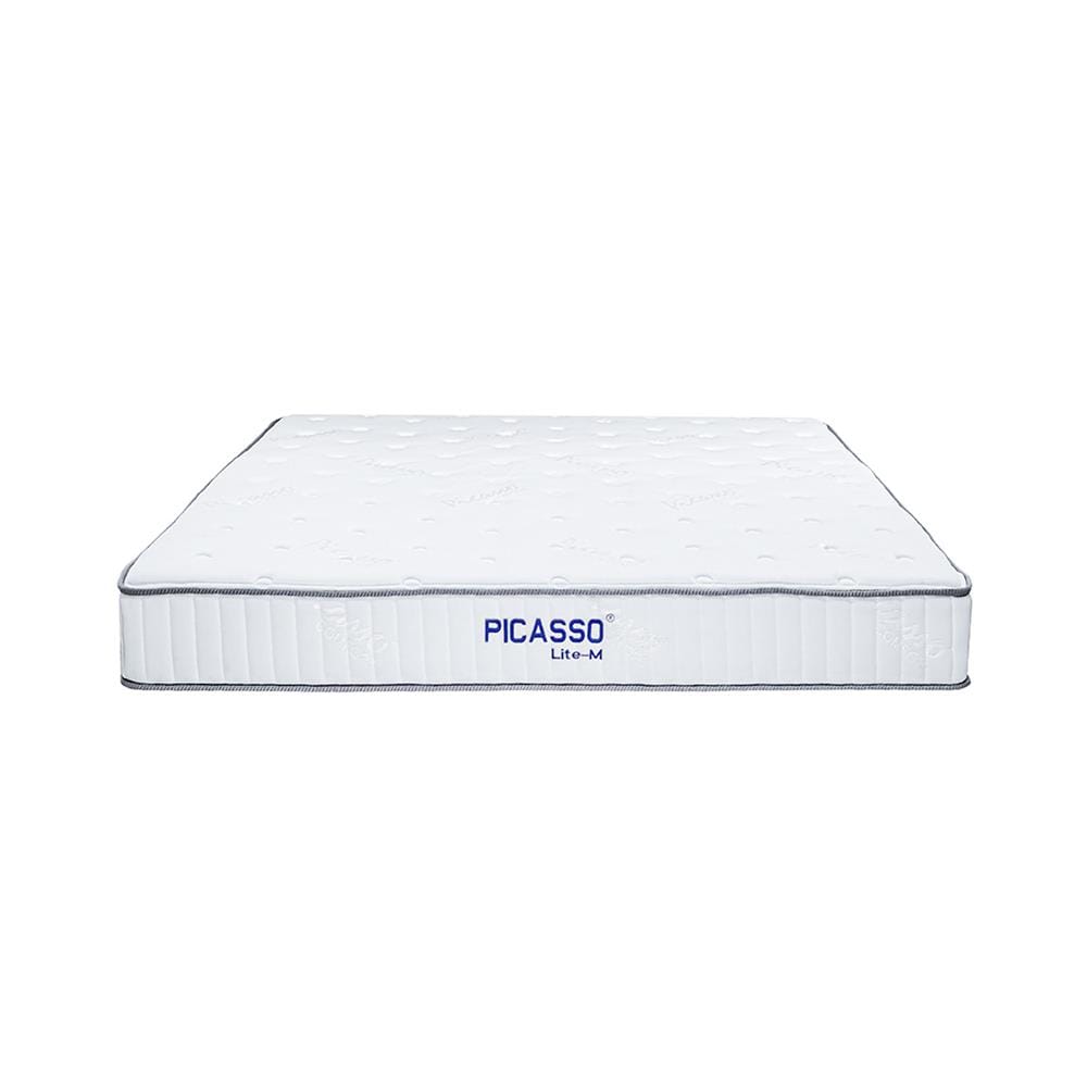 ที่นอนพ็อกเก็ตสปริง 6 ฟุต สุญญากาศ PICASSO COMFORT รุ่น LITE-M พร้อมหมอนหนุน 2 ชิ้น