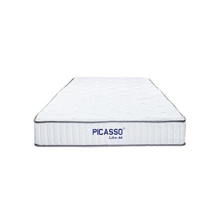 ที่นอนพ็อกเก็ตสปริง 3.5 ฟุต สุญญากาศ PICASSO COMFORT รุ่น LITE-M พร้อมหมอนหนุน 1 ชิ้น_1