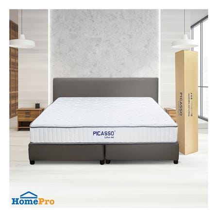 ที่นอนพ็อกเก็ตสปริง 5 ฟุต สุญญากาศ PICASSO COMFORT รุ่น LITE-M พร้อมหมอนหนุน 2 ชิ้น_5
