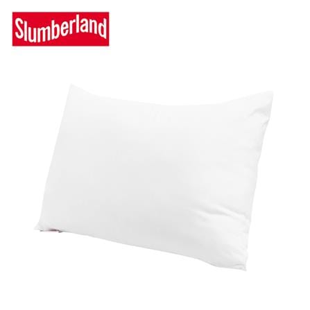 หมอนหนุน ไมโครเจล SLUMBERLAND DOWN ALTERNATIVE 70x43x12 ซม. สีขาว