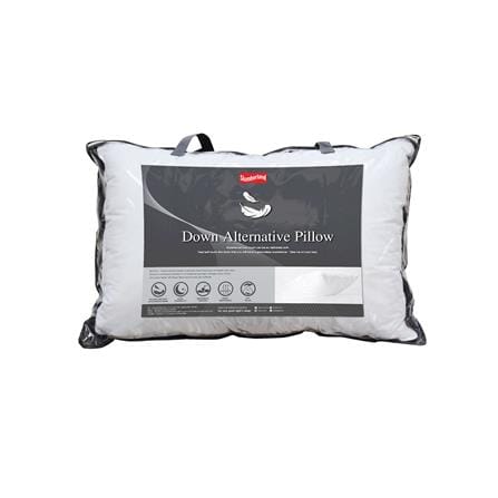 หมอนหนุน ไมโครเจล SLUMBERLAND DOWN ALTERNATIVE 70x43x12 ซม. สีขาว_2