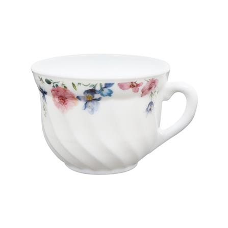 ชุดถ้วยกาแฟแก้วโอปอล 190 มล. KECH CARNATION_1