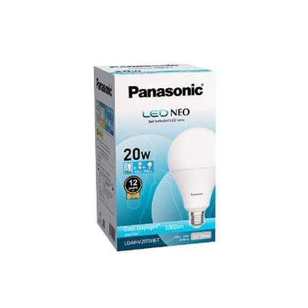 หลอด LED PANASONIC NEO 20 วัตต์ เดย์ไลท์ E27_1