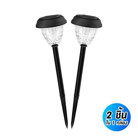 ไฟจัดสวน SOLAR BEC MALTA 0.2 วัตต์ เดย์ไลท์ สีดำ_0