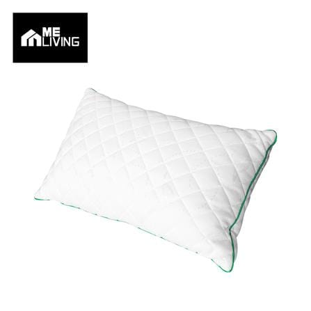 หมอนหนุน ยางพารา ME LIVING NANO LATEX 17x27 นิ้ว สีขาว