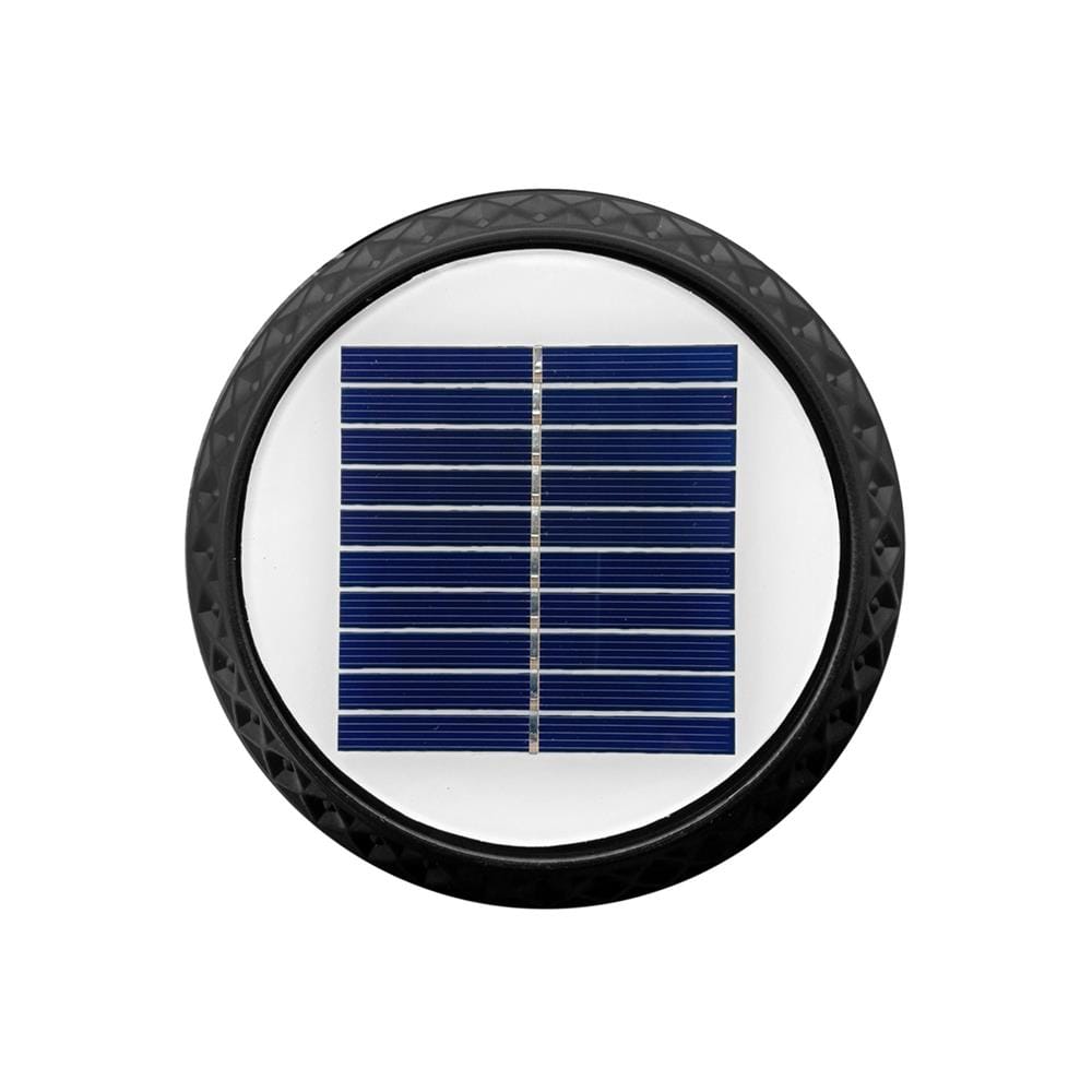 ไฟหัวเสา SOLAR LAMPTAN AQUA CCT 2 วัตต์ เดย์ไลท์ / คูลไวท์ / วอร์มไวท์ สีดำ