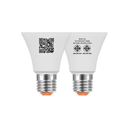 หลอด LED LAMPTAN A60 13 วัตต์ DAYLIGHT E27 แพ็ก 4 ชิ้น_4