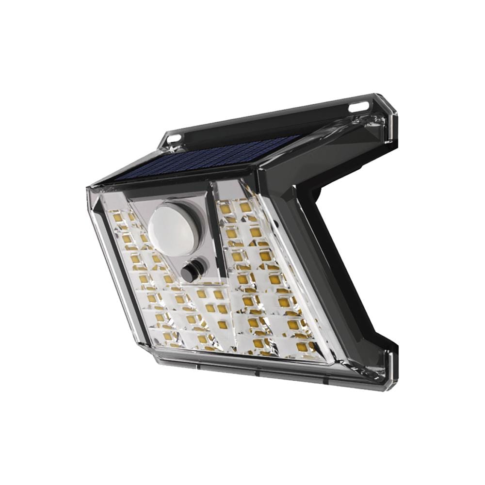 ไฟผนังภายนอก SOLAR SHINING S-WLL08B-SL 2.5 วัตต์ WARM WHITE สีดำ