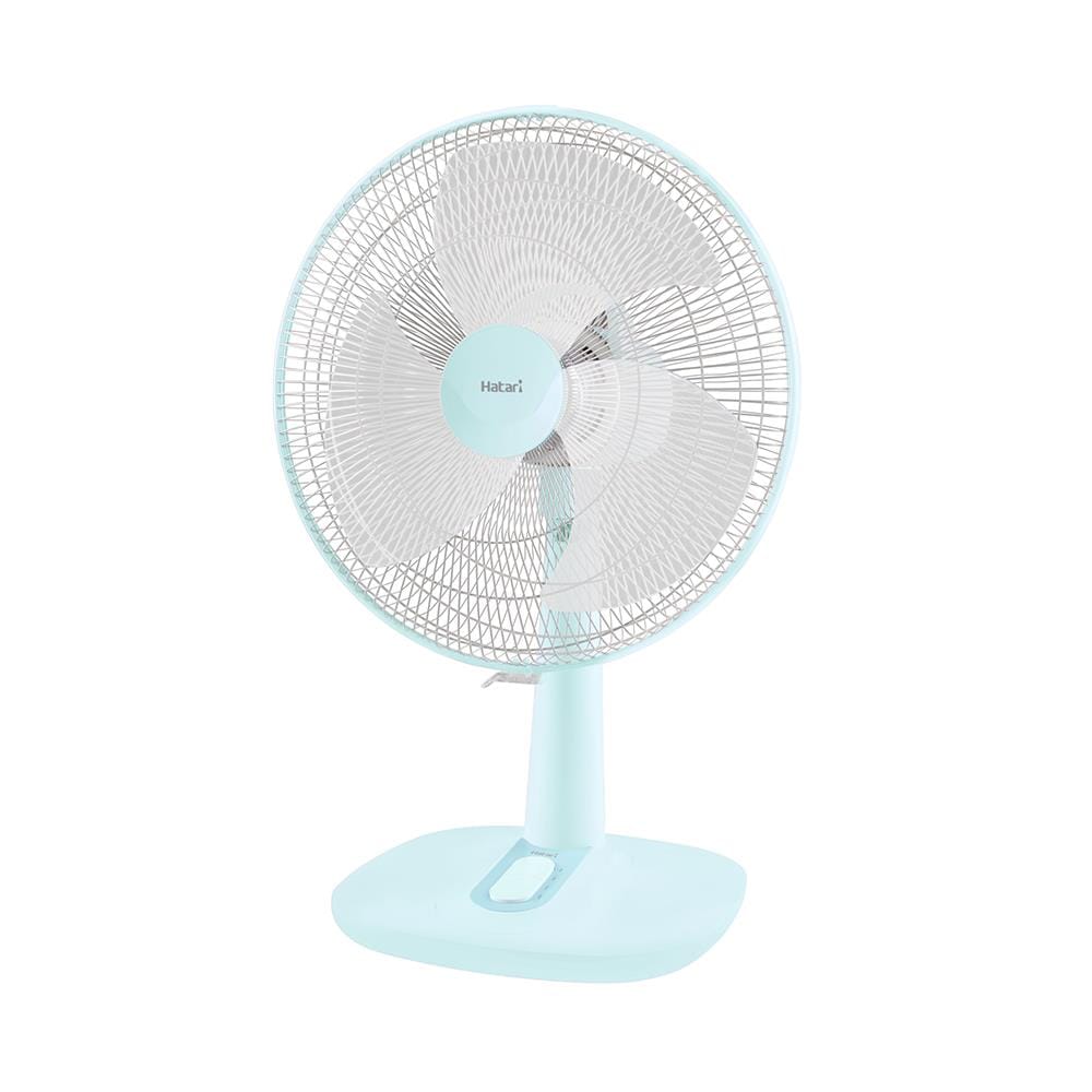 พัดลมตั้งโต๊ะ 16 นิ้ว HATARI T16M1 สีฟ้า