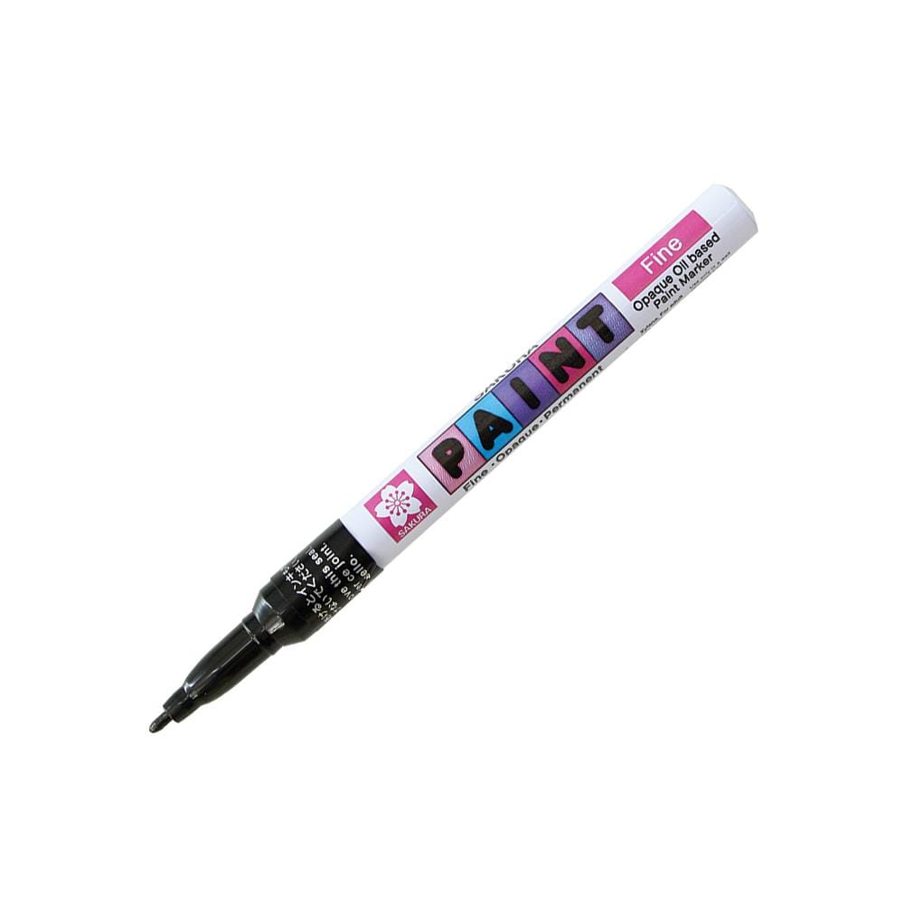 ปากกาเพ้นท์ SAKURA ขนาด 1 มม. สีดำ