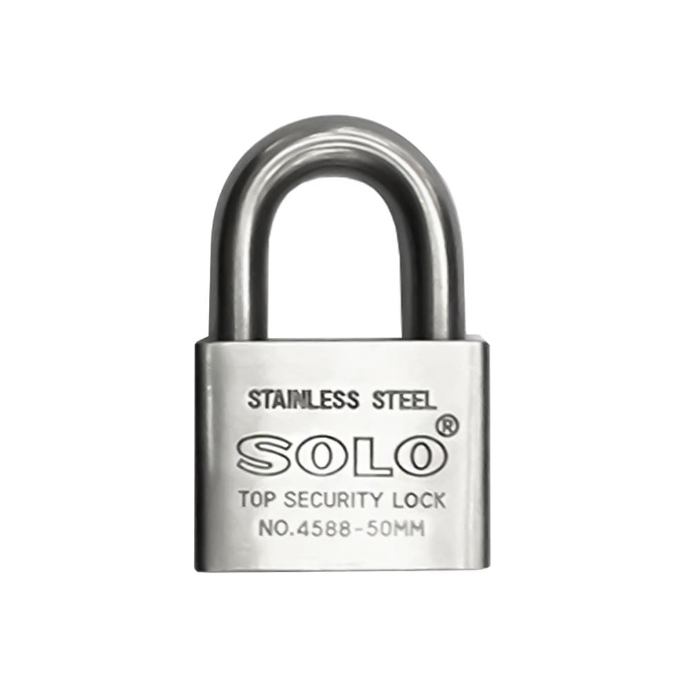 กุญแจลูกปืน SOLO 4588-50 50 มม. สีสเตนเลส