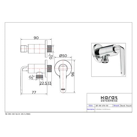 วาล์วฝักบัว KARAT FAUCET 66-470-50_2