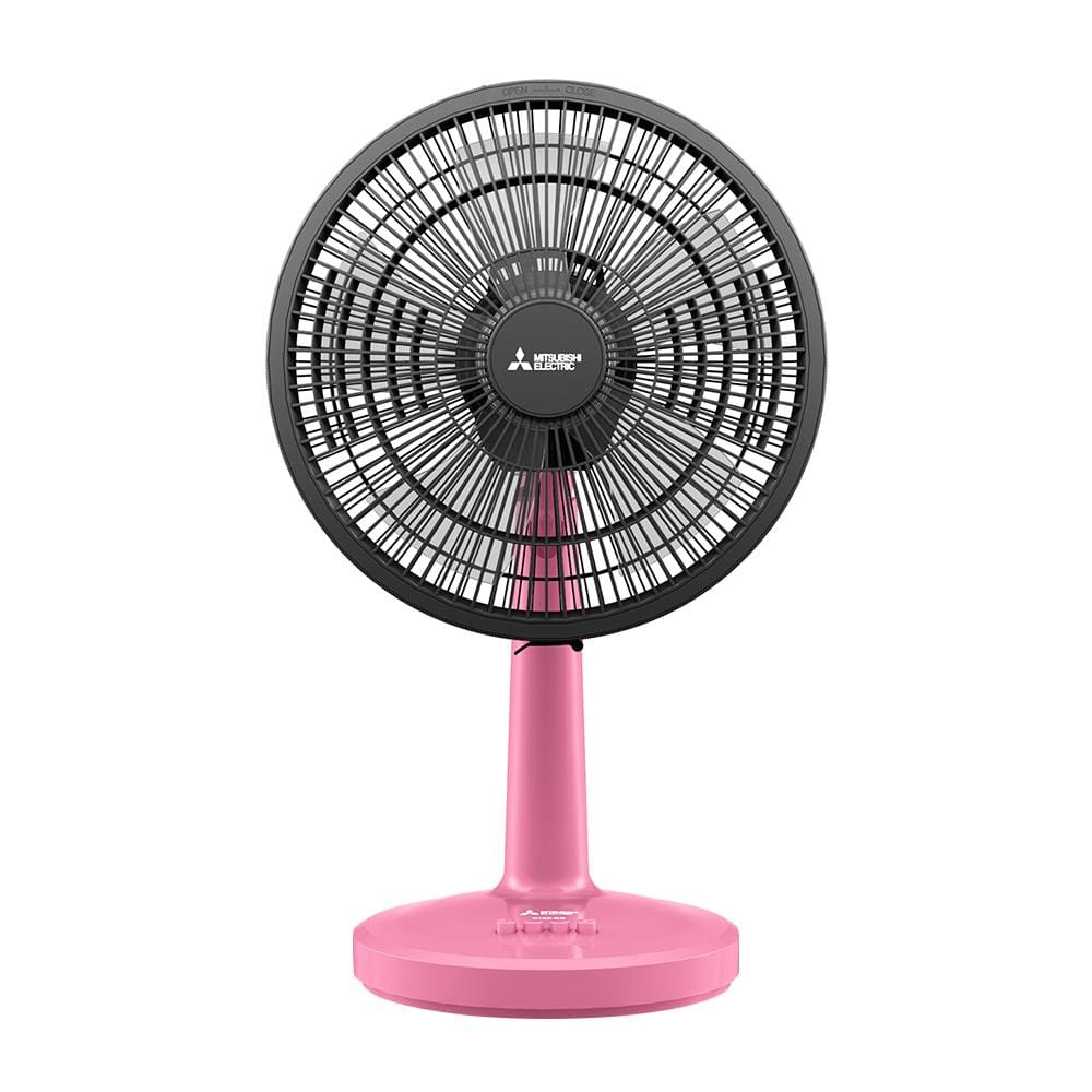 พัดลมตั้งโต๊ะ 12 นิ้ว MITSUBISHI D12A-GB SF-RS สีชมพู