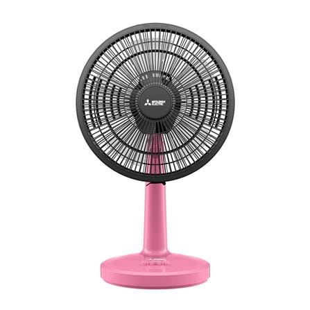 พัดลมตั้งโต๊ะ 12 นิ้ว MITSUBISHI D12A-GB SF-RS สีชมพู_0