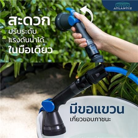 สายยางโรล ATLANTIZ 3/8 นิ้ว X 15 ม. สีดำ_3
