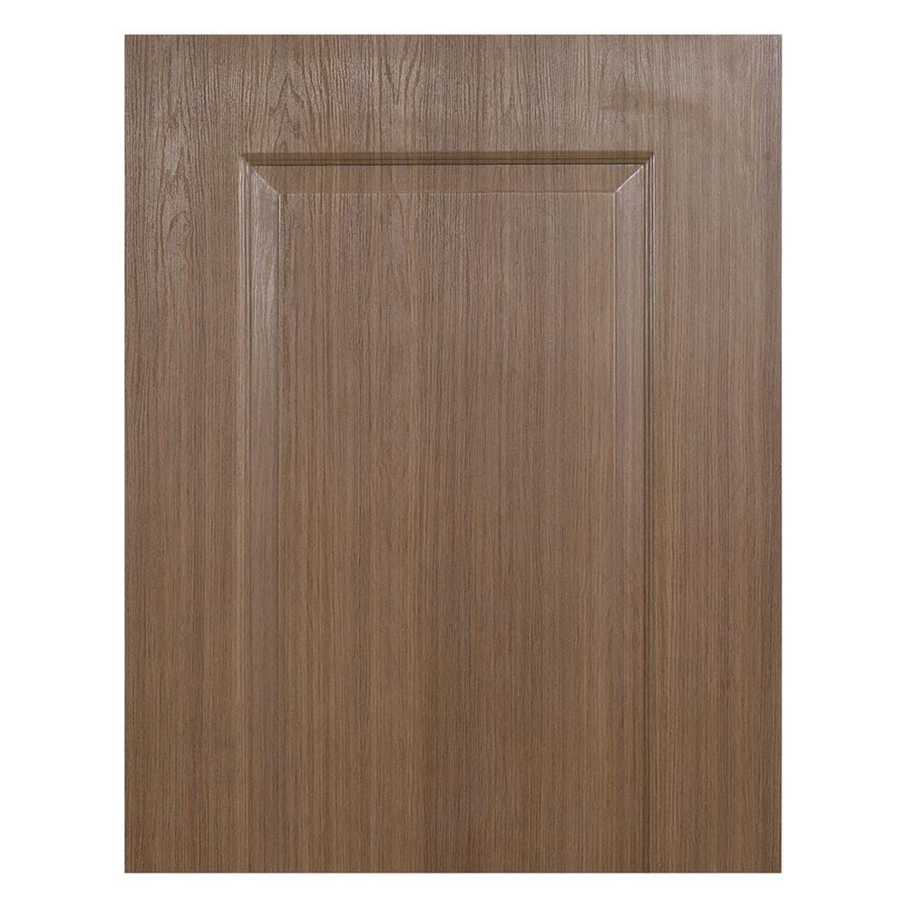 ประตูภายใน UPVC AZLE PZ04 80X200 ซม. สี CHOCOLATE เจาะลูกบิด