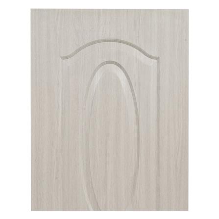 ประตูภายใน UPVC AZLE PZ02 80X200 ซม. สี WHITE GREY เจาะลูกบิด_2