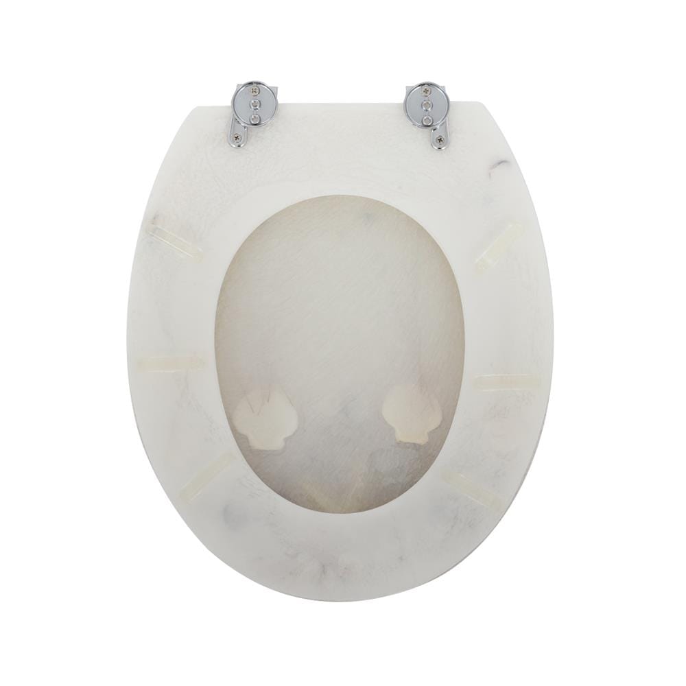 ฝารองนั่ง POLYRESIN MOYA 22EVP01 ลายเปลือกหอย