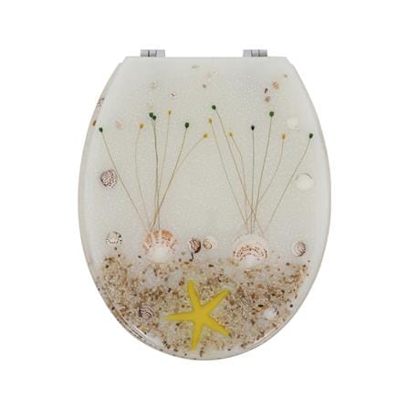 ฝารองนั่ง POLYRESIN MOYA 22EVP01 ลายเปลือกหอย_1