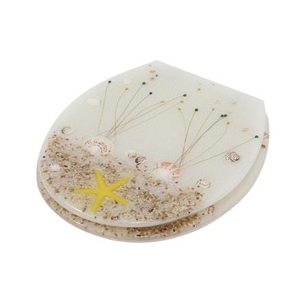 ฝารองนั่ง POLYRESIN MOYA 22EVP01 ลายเปลือกหอย_2