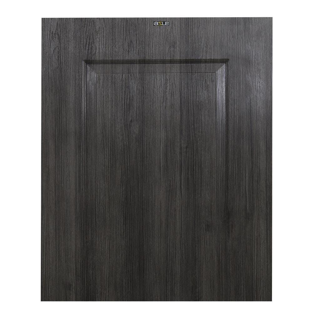 ประตูภายใน UPVC AZLE PZ04 80X200 ซม. สี SMOKE GREY เจาะลูกบิด