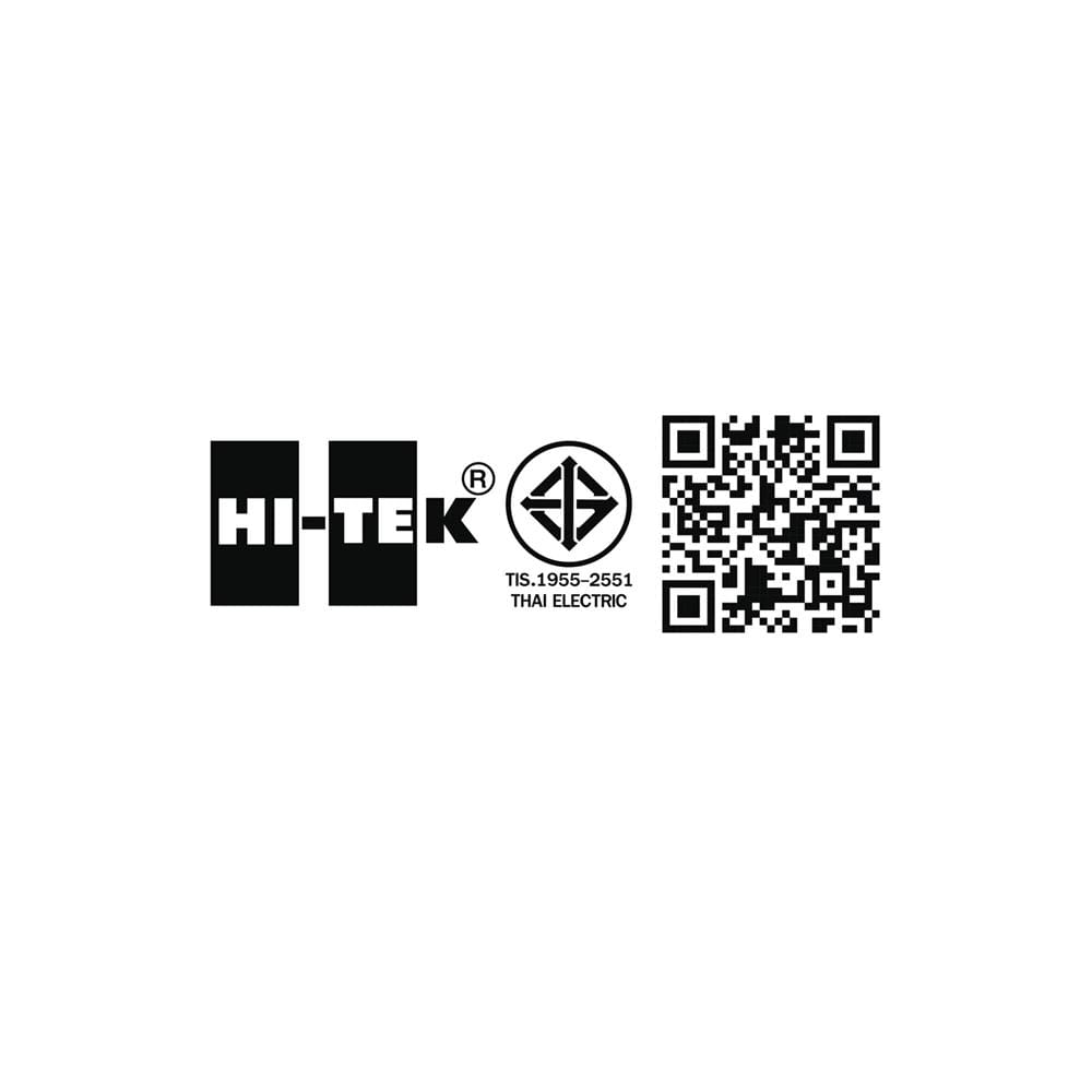 หลอด LED HI-TEK LIGHT SENSOR 8 วัตต์ E27 วอร์มไวท์