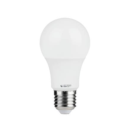 หลอด LED HI-TEK LIGHT SENSOR 8 วัตต์ E27 วอร์มไวท์