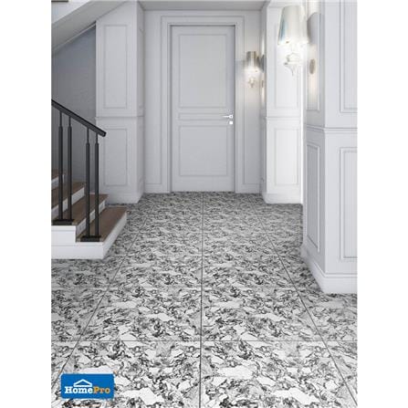 กระเบื้องพื้น 60x60 ซม. TARA มาทิลด้า ไวท์ แบล็ค 1.44M2_3