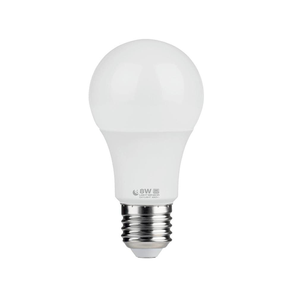 หลอด LED HI-TEK LIGHT SENSOR 8 วัตต์ E27 DAYLIGHT
