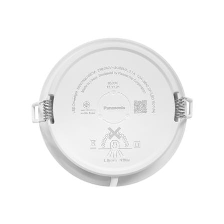 ดาวน์ไลท์ LED PANASONIC NNV70067WE1A 5 นิ้ว 12 วัตต์ DAYLIGHT สีขาว_3