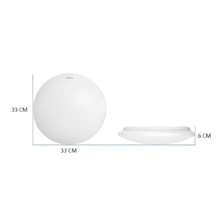 ไฟเพดาน LED PANASONIC HHXQ241288 13 นิ้ว 18 วัตต์ DAYLIGHT สีขาว_2