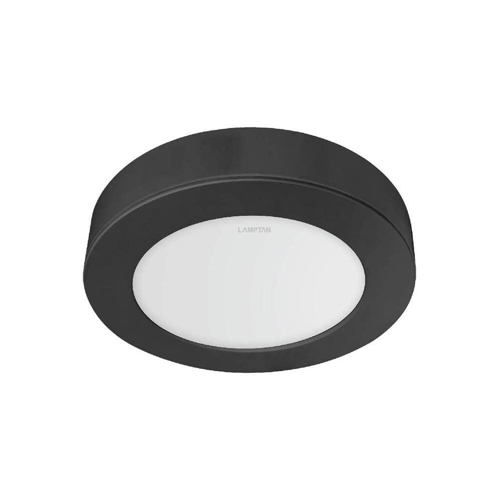 ดาวน์ไลท์ LED LAMPTAN CLICK&GO 6 นิ้ว 12 วัตต์ DAYLIGHT สีดำ