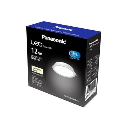 ดาวน์ไลท์ LED PANASONIC NNV70047WE1A 5 นิ้ว 12 วัตต์ COOL WHITE สีขาว_4